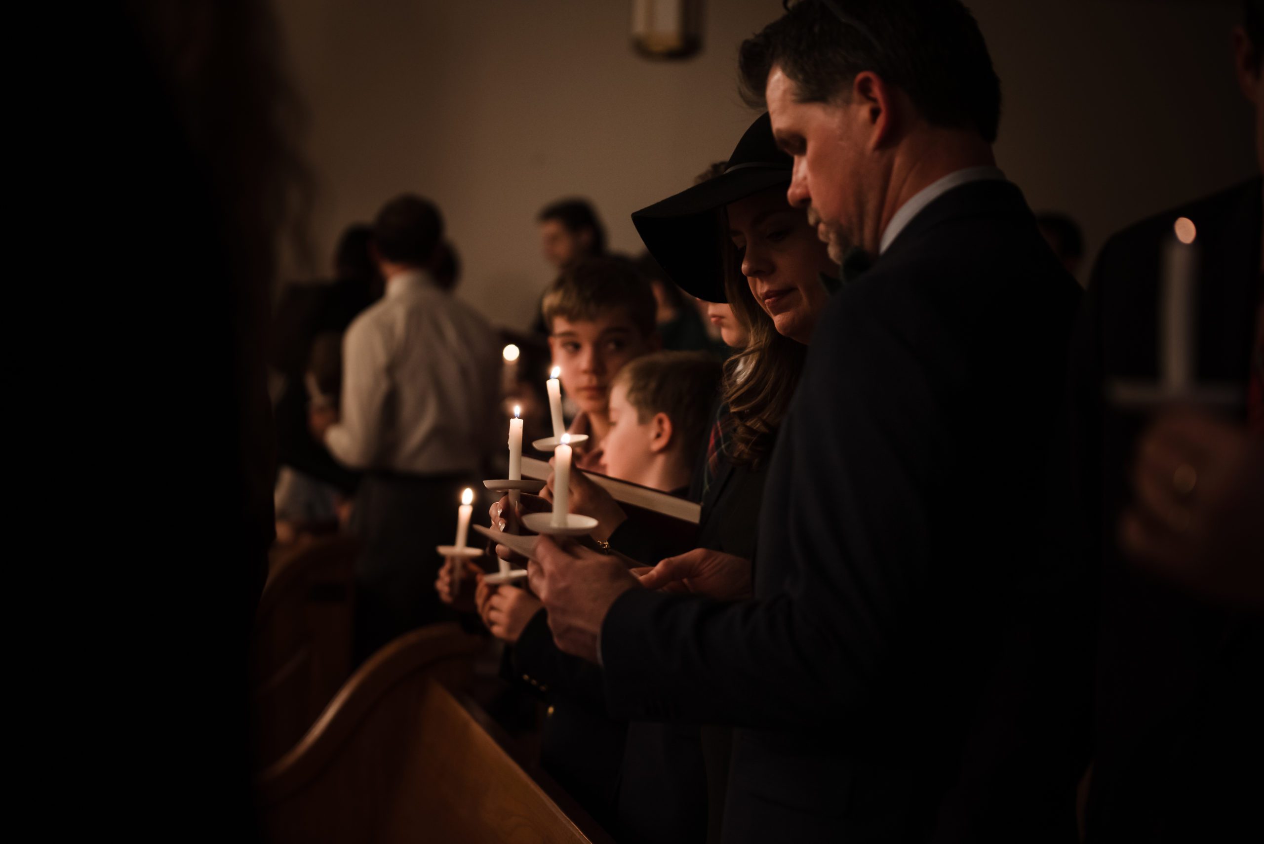 Candlelight vigil service